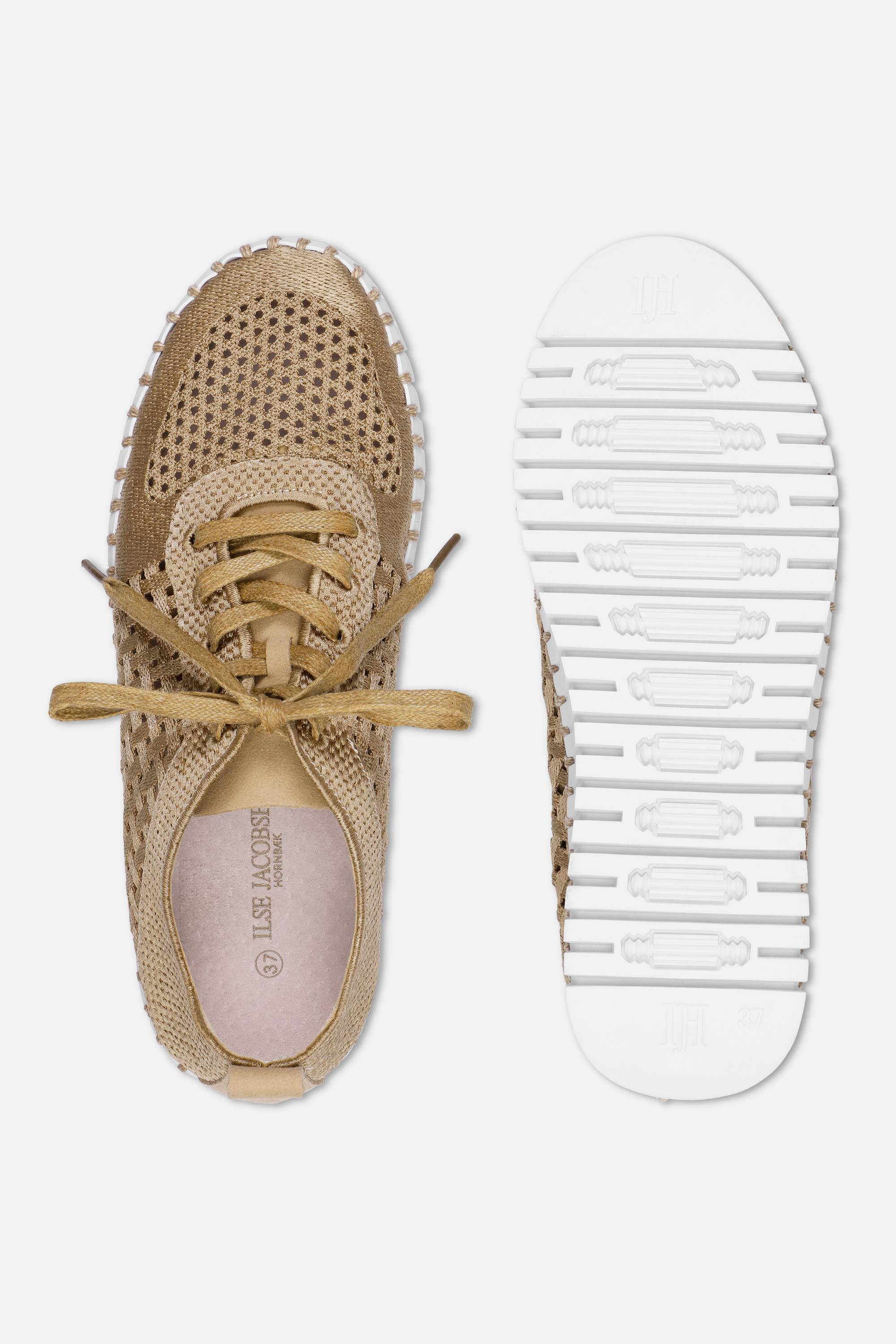 Tulip Chaussures À Lacets - Latte White